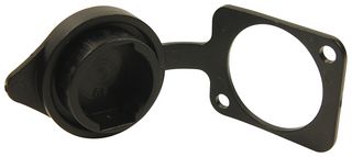 CP30112 - Sealing Cover, XLR Receptacle, Black