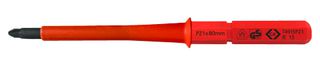 T4915PZ1 - PZ1 x 80mm VDE Insulated Pozidriv Screwdriver Blade