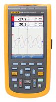 FLUKE 124B/UK - 2 Channel Industrial ScopeMeter Handheld Oscilloscope and True RMS Multimeter - 40MHz