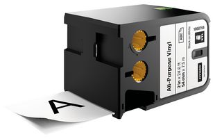 1868755 - DYMO XTL 2" (54 mm) All-Purpose Vinyl Labels, Black on White