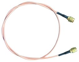 MC001050 - RF Cable Assembly, SMA Plug to SMA Plug, RG316, 50ohm,  610mm, Transparent