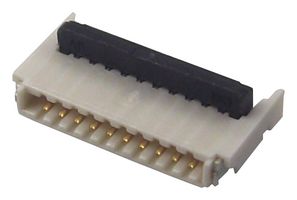 503480-1000 - FFC / FPC Board Connector, Right Angle, 0.5 mm, 10 Contacts, Receptacle, Easy-On 503480
