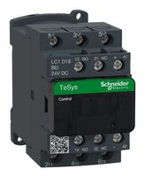 LC1D18BD - Contactor, 3PST-NO, 24V dc, DIN Rail