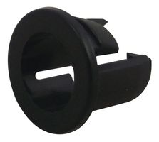 CLED-4CN2B - LED Holder, Black Plastic, 5mm / T1 3/4 LEDs