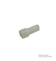 EQC-09-N2W - LED Holder, White Plastic, 3mm / T-1 LEDs