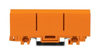 2273-500 - 35mm DIN Rail Mounting Carrier, Single and Double, 2273 Series, Orange