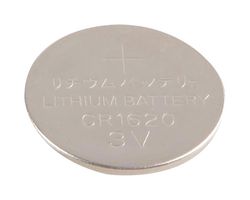 PSG91084 - CR1620 Lithium Button Cell Battery, 3V 68mAh 5 Pack