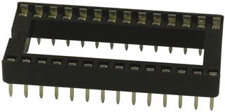 SPC15504 - IC Socket, DIL, 0.6" / 15.24mm, 28 Way