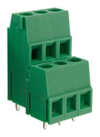 CTBPDDVG/3 - 5mm Double Decker Rising Clamp Terminal Block, 6-Pole, 15A