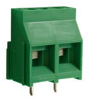 CTBP04VZ/2 - 9.5mm High Power Rising Clamp Terminal Block, 2-Pole, 30A