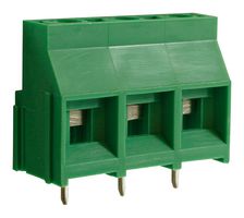 CTBP04VZ/3 - 9.5mm High Power Rising Clamp Terminal Block, 3-Pole, 30A