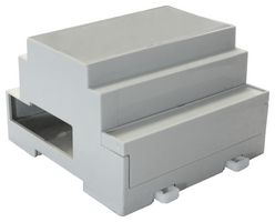 MC001476 - Raspberry Pi DIN Rail Enclosure with Lid, Grey