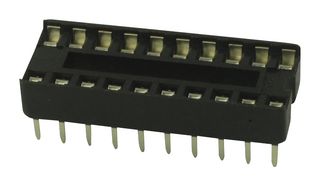 SPC15501 - IC Socket, DIL, 0.3" / 7.62mm, 20 Way