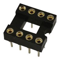 SPC15525 - IC Socket, DIL, 0.3" / 7.62mm, 8 Way, Turned Pin