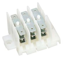 HY508/3 F/F - Interlockable Tab to Tab Terminal Block, 3 Pole, 6 Tabs