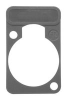 DSS-GREY - D-sub Shell Plate, Grey