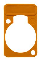 DSS-ORANGE - D-sub Shell Plate, Orange