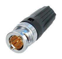 NBNC75BLP9 - 75 ohm BNC rearTWIST HD Plug - For up to 6.3mm Cable