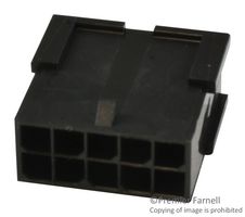 43020-1001 - Connector Housing, Micro-Fit 3.0 43020, Plug, 10 Ways, 3mm