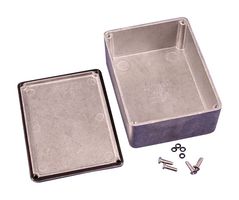 1590WXX - IP65 Die Cast Aluminium Instrument Enclosure - 145x121x35mm