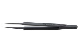 705.CF - 115mm ESD Precision Tweezers, Straight Pointed Tips