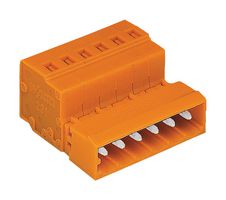 231-633 - 3 Pole Pluggable Male Connector Plug, Cage Clamp, 2.5mm2, 5.08mm Pitch