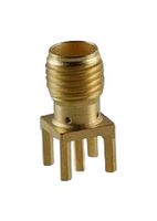73391-0060 - RF / Coaxial Connector, SMA Coaxial, Straight Jack, Through Hole Vertical, 50 ohm
