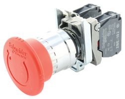 XB4BS8444 - Emergency Stop Switch, DPST-NC, 120V AC, 6A