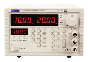 TSX1820P - Bench/System Silent DC Power Supply with Mixed Mode Regulation, 18V, 20A, USB/RS232/LAN Interfaces