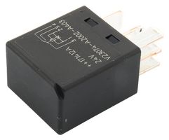 6-1393292-3 - Automotive Plug In Relay, 24V DC, 30A, SPDT