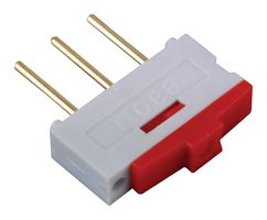 09.03201.02 - Slide Switch, On On, SPDT, 24V DC, 500mA