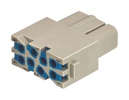 09140082733 - Heavy Duty Connector, Han-Modular EE, Module, 8 Contacts, Receptacle, Push Lock Socket