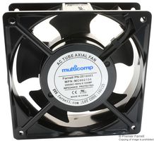 MC002104 - AC Axial Fan, 220V AC, Ball Bearing, 92CFM, 2650rpm, 120x120x38mm