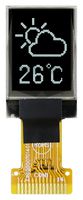 MCOT048064A1V-WI - OLED Graphic Display Module, 48x64, White on Black, 3V, I2C,