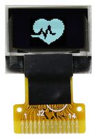 MCOT064032A1V-WI - OLED Graphic Display Module, 64 x 32, White on Black, 3V, I2C