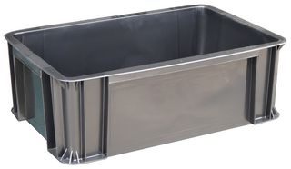 DT000237 - Conductive Anti-Static Storage Bin - 203mm x  390mm x 587mm
