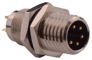 855-005-103R001 - M8 5 Pin Panel Mount Sensor Connector