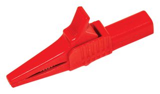 BU-65-2 - Fully Insulated Crocodile Clip, 30A, Red