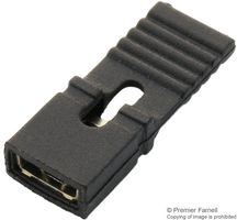MC-2228GG - 2.54mm Shorting Link with Handle, Black