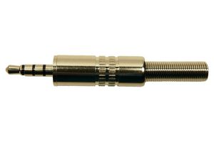 FC68124M - 3.5mm, 4-Pole Jack Plug