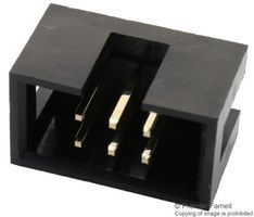 MC-254-06-00-ST-DIP - 2.54mm Pin Header, 2 Row, 6 Way, Vertical