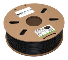 MC002558 - 1.75mm Black ABS Filament for 3D Printer, 1kg