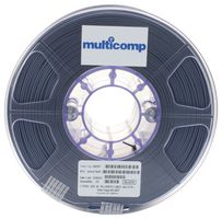 MC002560 - 1.75mm Grey ABS Filament for 3D Printer, 1kg