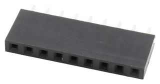 2212S-09SG-85 - 2.54mm Pin Header Socket, 1 Row, 9 Way, Vertical