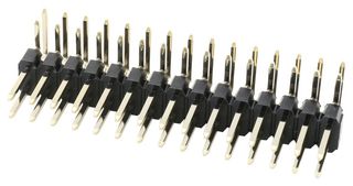 2213R-30G - 2.54mm Pin Header, 2 Row, 30 Way, Right Angle