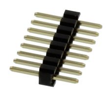 MC-HVT1-S08-G - 1.27mm Pin Header, 1 Row, 8 Way, Vertical