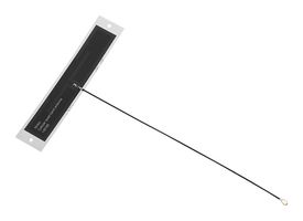 146185-0300 - Cellular / 3G Quad-band Flex Antenna, 3GHz to 6GHz, 3 dBi Gain, Adhesive, Linear