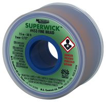 453 - Super Wick Fine Desoldering Braid, 2mm x 15m