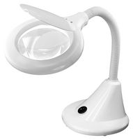 LC8082LED - Compact Flexi LED Magnifier Lamp, 3 Dioptres, 6300K