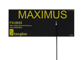 FXUB66.07.0150C - Linear Polarisation PCB Antenna, 700MHz to 6GHz, 3 VSWR, 5.5dBi Gain, 50ohm, Adhesive